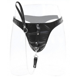 String Fetish avec laisse
