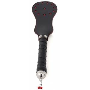 Paddle en simili STAR Noir-Rouge 35cm
