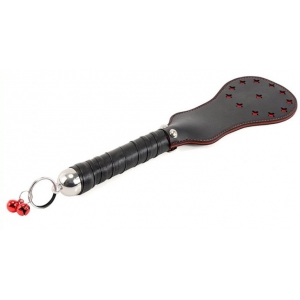 Paddle en simili STAR Noir-Rouge 35cm