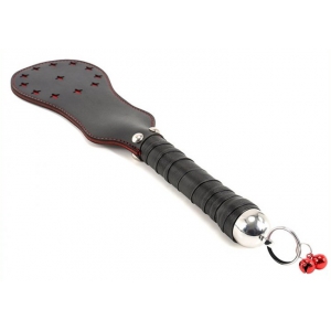 Paddle en simili STAR Noir-Rouge 35cm