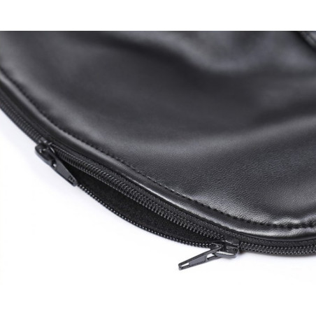Cagoule DOUBLE LAYER Simili noire