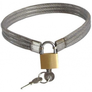 Collier en métal SLAVE LOCK
