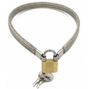 Collier en métal SLAVE LOCK
