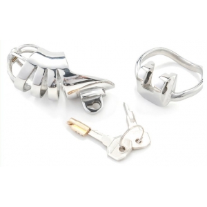 Cage de chasteté en métal BIRD UP 8 x 3.3cm