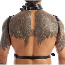 Harnais Simili HALTER Noir 2