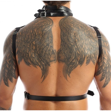 Harnais Simili HALTER Noir