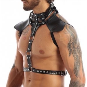 Harnais Simili HALTER Noir