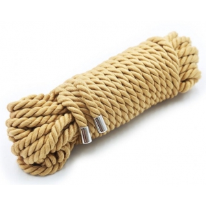 Corde Coton doré 20m