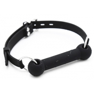 Bâillon Os Silicone SKULLBALL 12cm