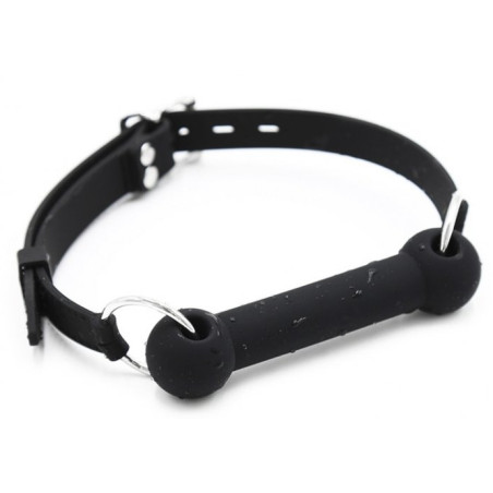 Bâillon Os Silicone SKULLBALL 12cm