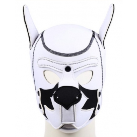 Cagoule PUPPY FOX en Néoprène Blanc-Noir 2