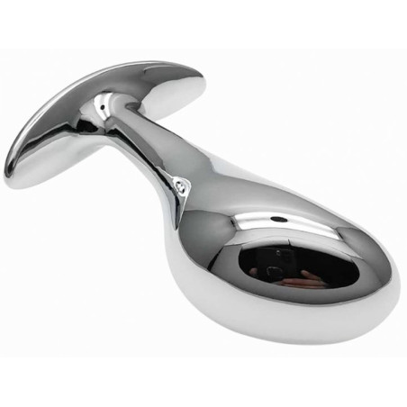 Plug en métal + Bijou STIM POINT G L 9.5 x 3.5 cm