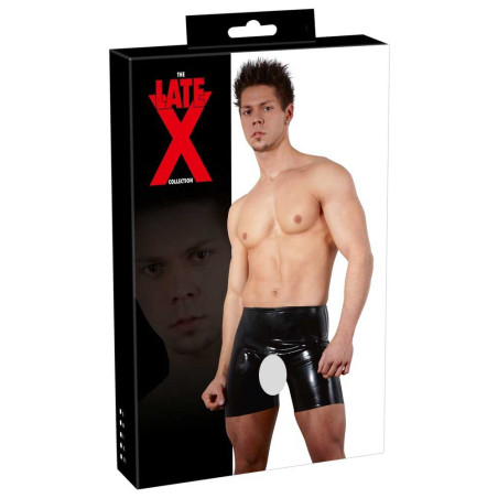 Short en latex avec Ouverture