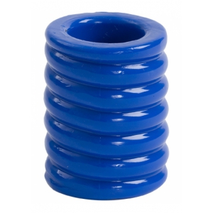 Ballstretcher souple COCK CAGE 50mm Bleu