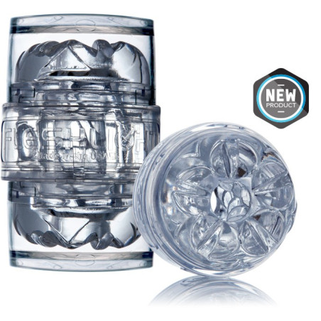 Quickshot masturbateur Fleshjack transparent pour jeux à 2