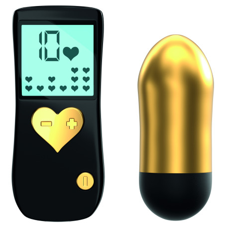 Oeuf vibrant sans fil CRY BABY 7.5 x 3 cm Gold
