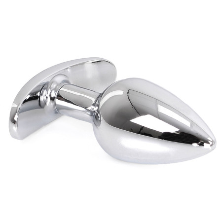 Plug Bijou Anal avec Base arrondie CURVE 6 x 2.8 cm | Bijou Rose