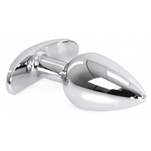 Plug Bijou Anal avec Base arrondie CURVE 6 x 2.8 cm | Bijou violet