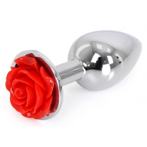 Plug Bijou Anal Alu ROSE 6 x 2.8 cm