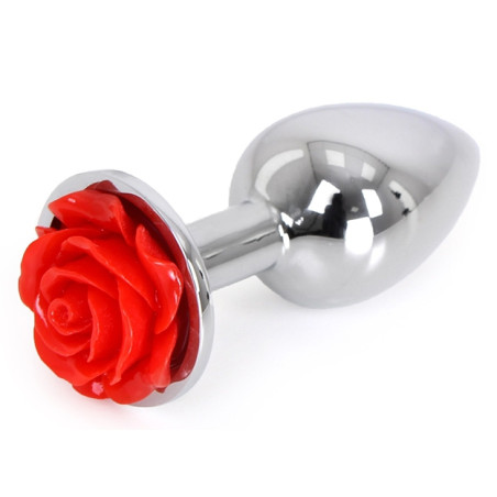 Plug Bijou Anal Alu ROSE 6 x 2.8 cm