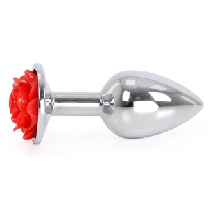 Plug Bijou Anal Alu ROSE 6 x 2.8 cm