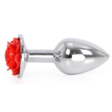 Plug Bijou Anal Alu ROSE 6 x 2.8 cm