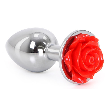Plug Bijou Anal Alu ROSE 6 x 2.8 cm