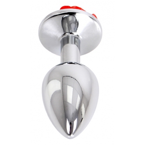 Plug Bijou Anal Alu ROSE 6 x 2.8 cm