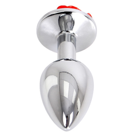 Plug Bijou Anal Alu ROSE 6 x 2.8 cm