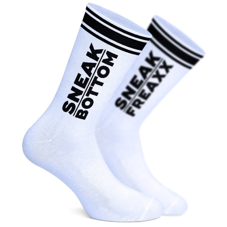 Chaussettes SOCKEN Sneak Bottom Blanc-Noir
