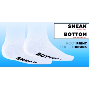 Chaussettes SOCKEN Sneak Bottom Blanc-Noir