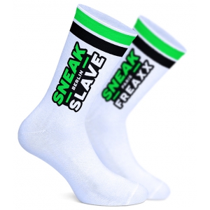 Chaussettes SNEAK BERLIN SLAVE Noir-Vert