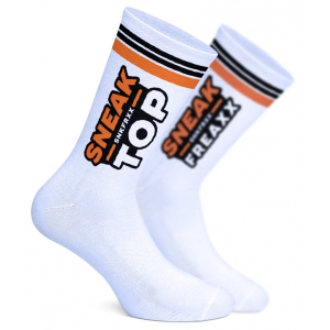 Chaussettes SNEAK BERLIN TOP Noir-Orange