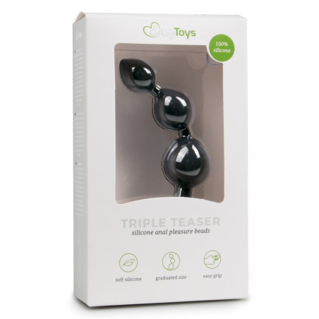 Chapelet anal TRIPLE TEASER 11 x 3 cm