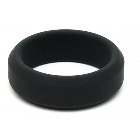 Cockring en silicone SOFT RING 18mm Noir