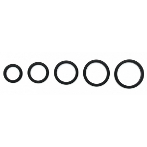 Cockring en silicone SOFT RING 18mm Noir