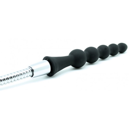 Embout de Lavement anal BEADS Silicone 17 x 3 cm