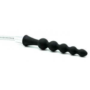 Embout de Lavement anal BEADS Silicone 17 x 3 cm
