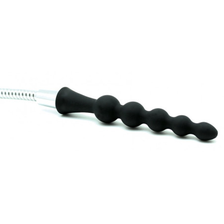 Embout de Lavement anal BEADS Silicone 17 x 3 cm