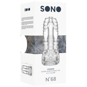 Masturbateur SUPER STRETCH Sono N°68 Transparent