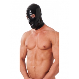 Cagoule en Latex Noir 2