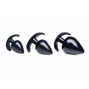 Pack de 3 Plugs SPADES Noir
