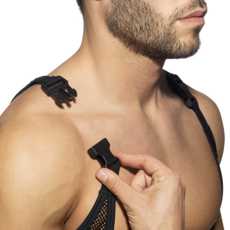 Combinaison Singlet MESH WRESTLING SUIT Noir