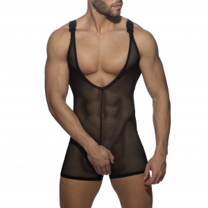 Combinaison Singlet MESH WRESTLING SUIT Noir