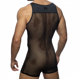 Combinaison Singlet MESH WRESTLING SUIT Noir 2