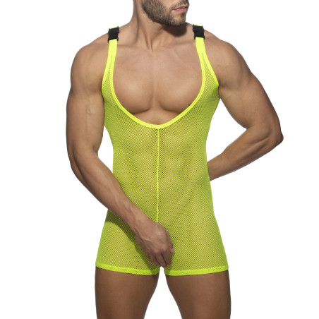 Combinaison Singlet MESH WRESTLING SUIT Fluo