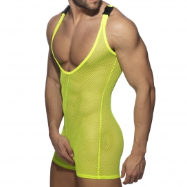 Combinaison Singlet MESH WRESTLING SUIT Fluo