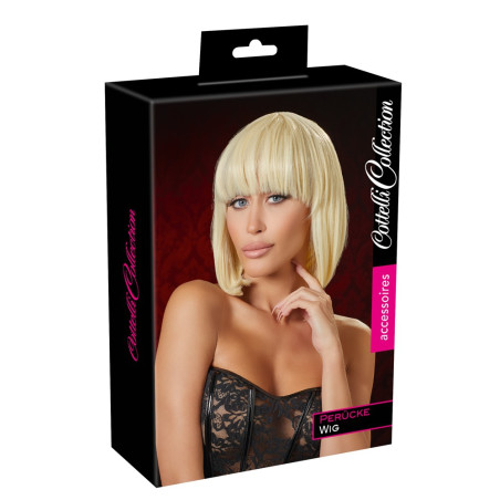 Perruque Cheveux courts Bob Blonds