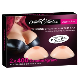 Prothèses Seins en silicone 2 x 400g 2