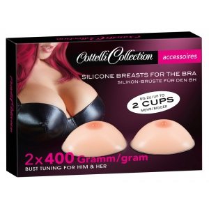Prothèses Seins en silicone 2 x 400g